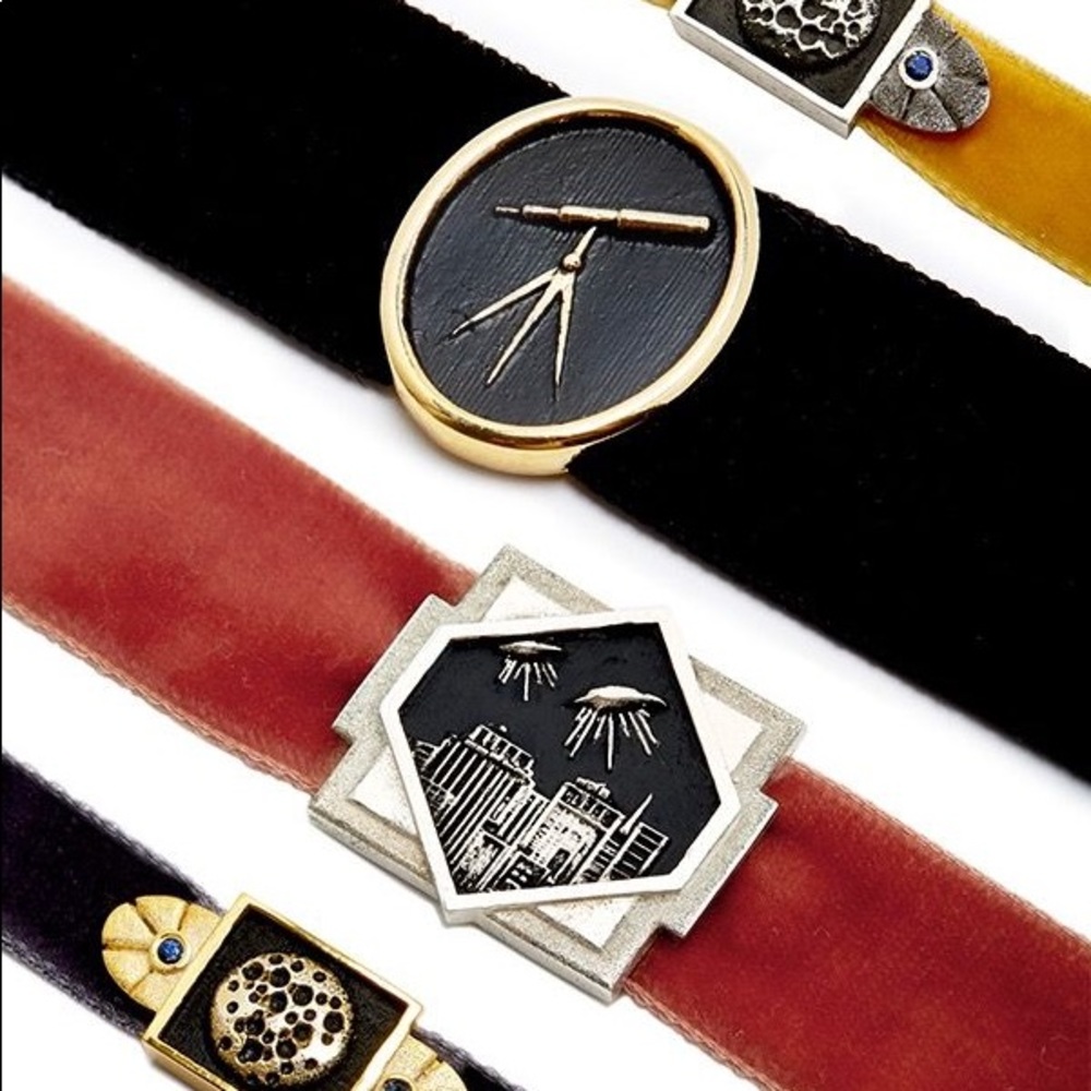 Telescope Wrap/Choker/Bracelet - Picture 3 of 4